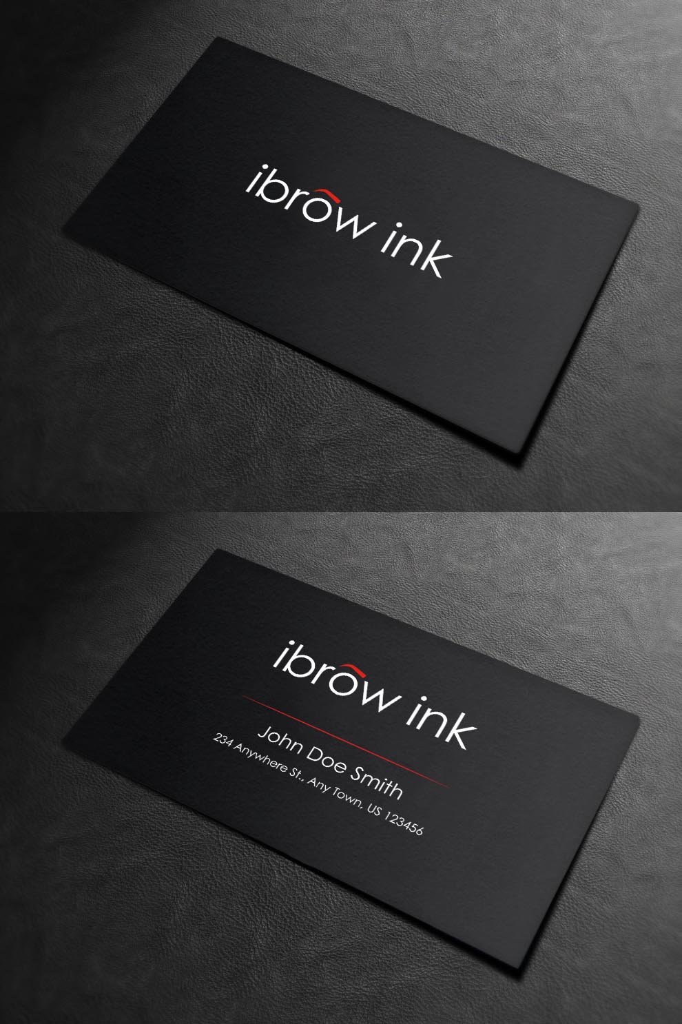 Visitenkarten-Design von INDIAN_Ashok für ibrow ink | Design #17570525
