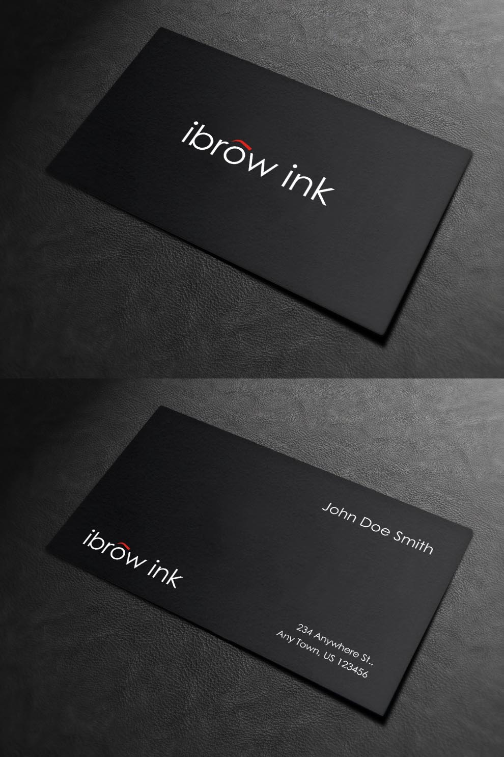 Diseño de Tarjeta de Presentación por INDIAN_Ashok para ibrow ink | Diseño #17570526