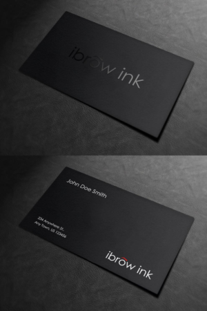 Visitenkarten-Design von INDIAN_Ashok für ibrow ink | Design: #17579871