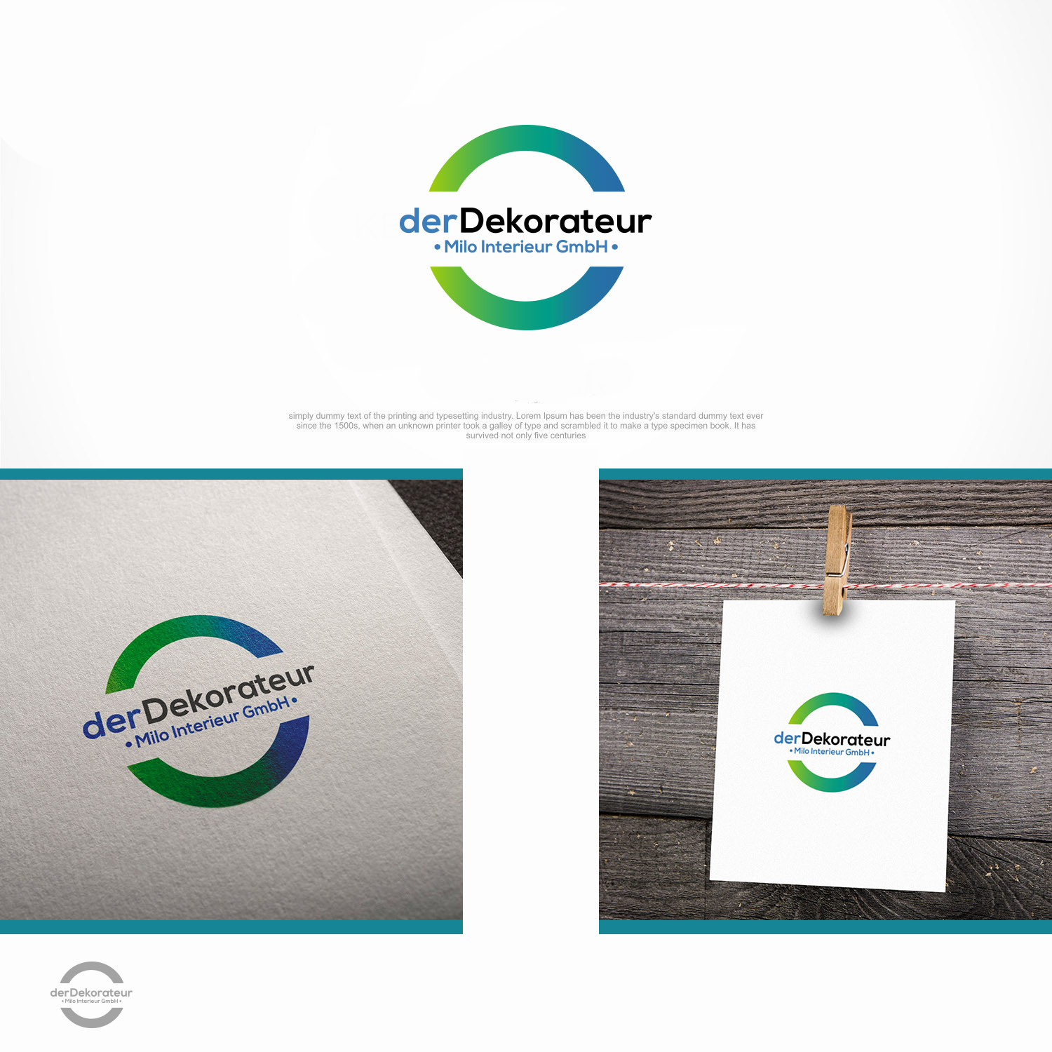 Logo Design by A.STUDIO for Milo Interieur GmbH | Design #17738930