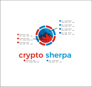 Crypto Sherpa (see detailed description) | Diseño de Logo por nusdofficial