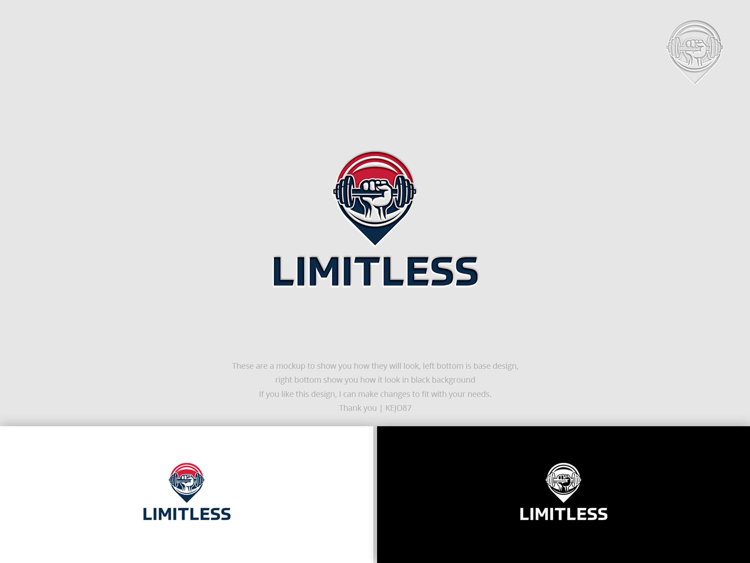 Logo Design by Kejo87 for Limitless  | Design #17579498