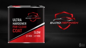 Clear Coat 5L & 2.5L kit | Label Design by SofiaDesignStudio