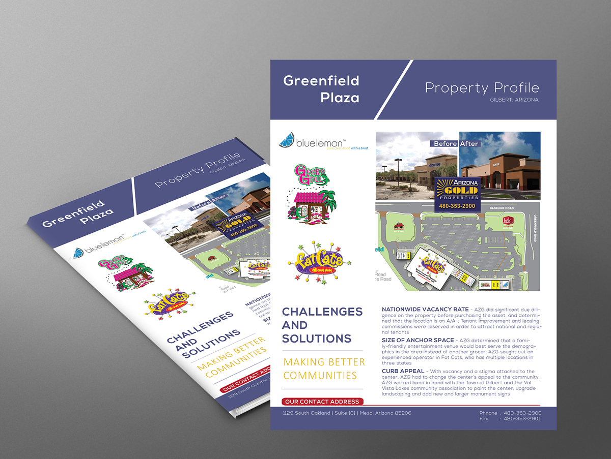 Broschüren-Design von Pranab S. für AZG | Design #2763584