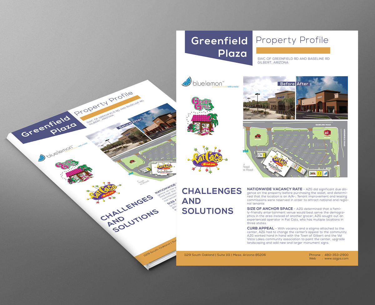 Brochure Design by Pranab S. for AZG | Design #2793237