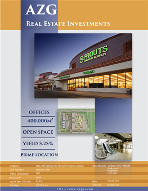 Design de Brochure par Joy pour AZG | Design #2787157