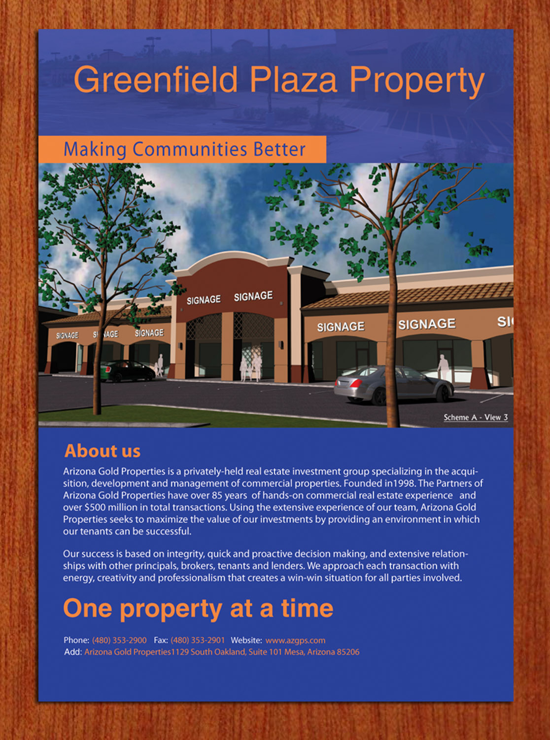 Broschüren-Design von Sbss für AZG | Design #2770825