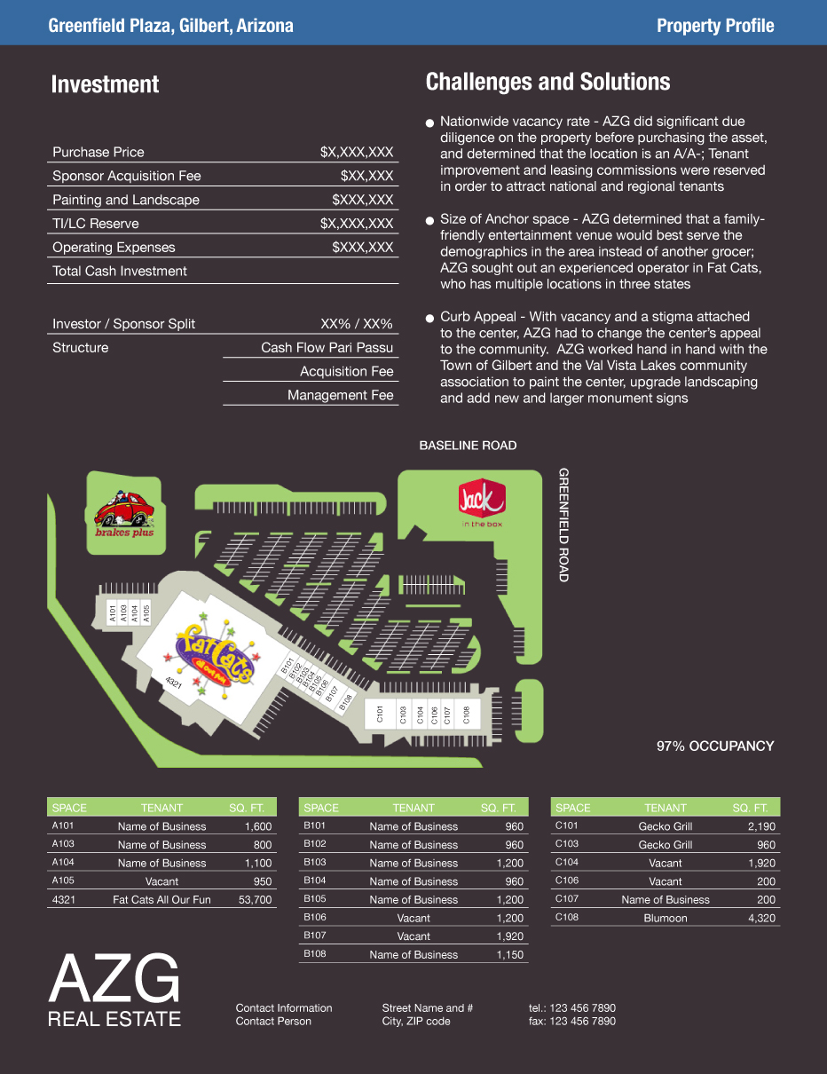 Brochure Design by tanya for AZG | Design #2774817