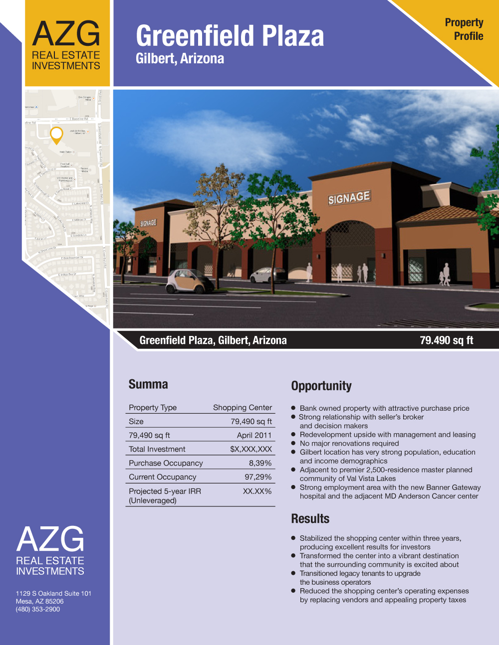 Brochure Design by tanya for AZG | Design #2792011