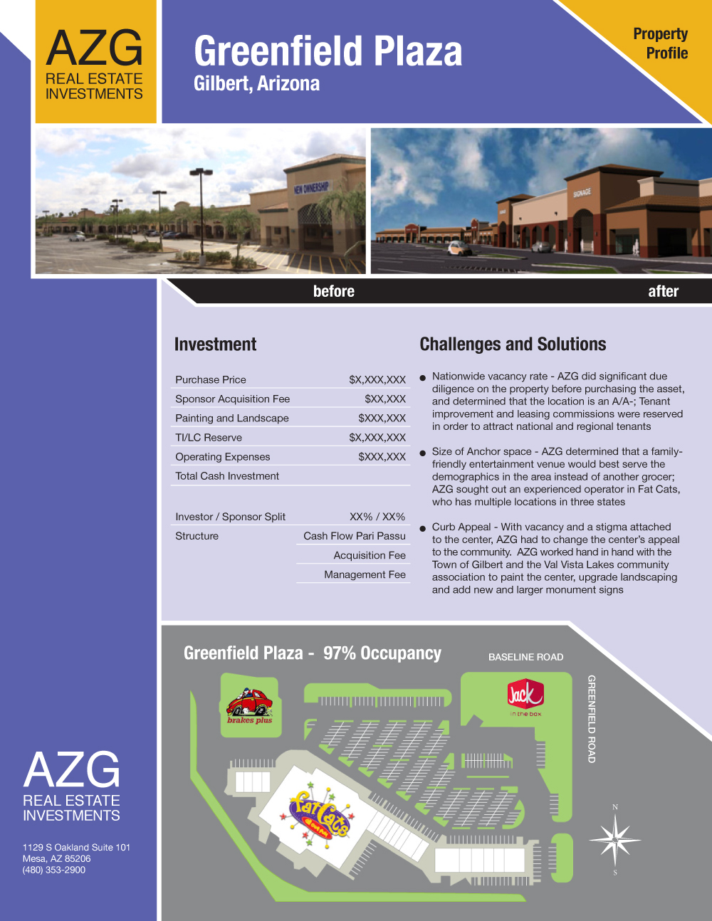 Brochure Design by tanya for AZG | Design #2792012