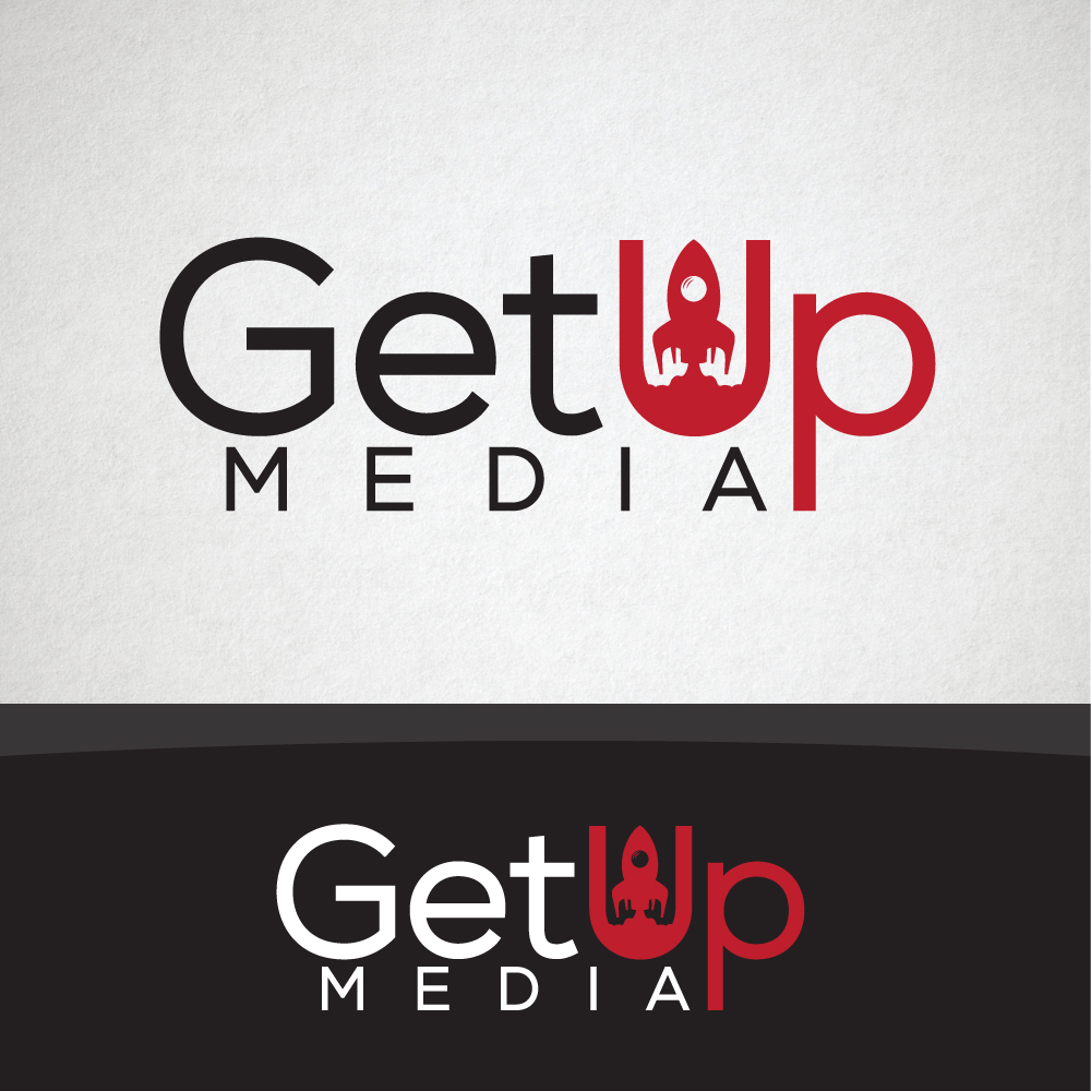 Diseño de Logo por mDesign para Get Up Media | Diseño #17590215