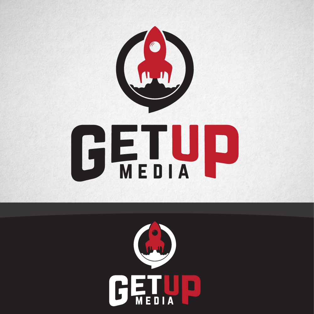 Logo Design by mDesign for Get Up Media | Design #17590218