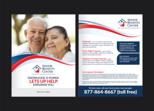 Flyer Design by Deziners Zone for Senior Benefits Center | Design: #17554694