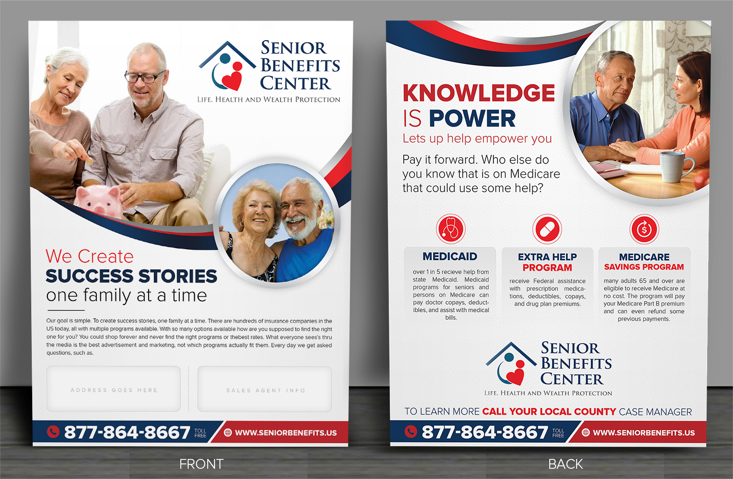 Flyer-Design von SAI DESIGNS für Senior Benefits Center | Design #17635168