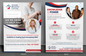 Flyer Design by SAI DESIGNS for Senior Benefits Center | Design: #17807881