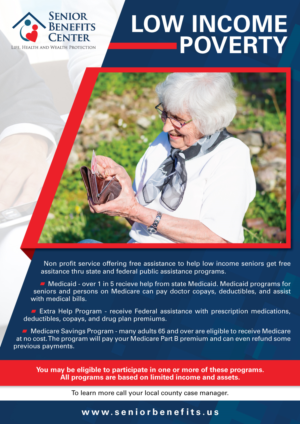 Flyer Design by Dexter Solutions for Senior Benefits Center | Design: #17618461