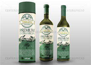 Verpackungs-Design von CENTERSPREAD für Virgin Green Olive Farm Pty Ltd | Design #2770659