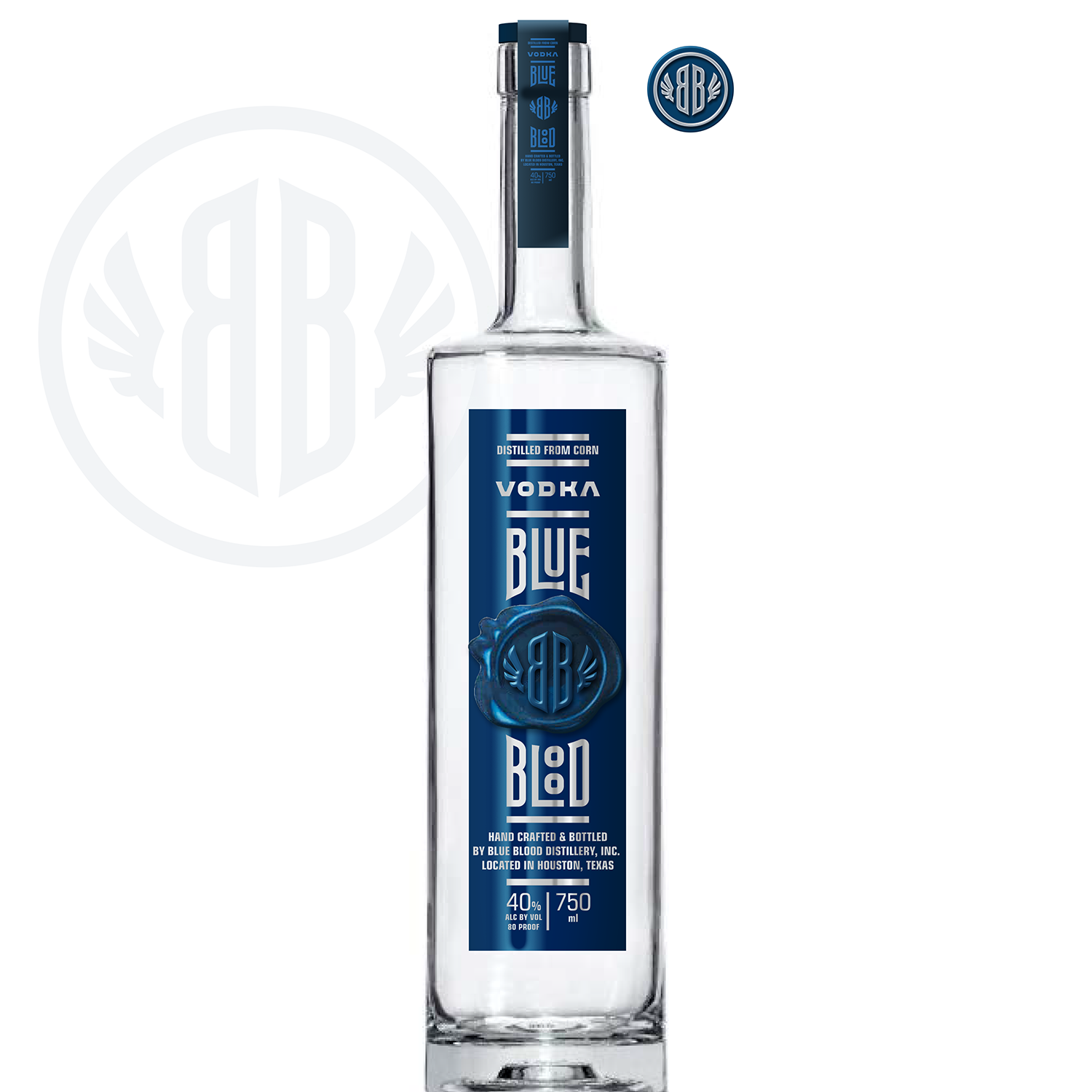 Logo Design by alexander.sanchenko for Blue Blood Vodka | Design #17719240