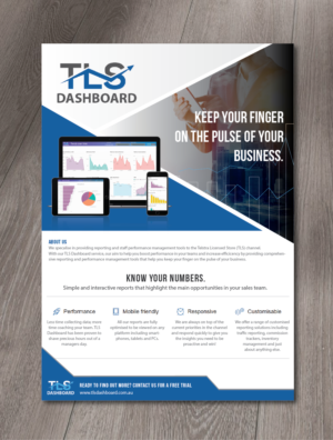 Flyer Design by alex989 for TLS Business Intelligence | Design: #17912997