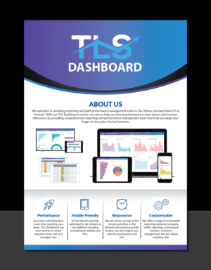 Flyer Design by Deziners Zone for TLS Business Intelligence | Design: #17916589