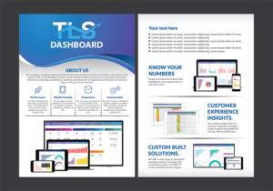 Flyer Design by Deziners Zone for TLS Business Intelligence | Design: #17981656