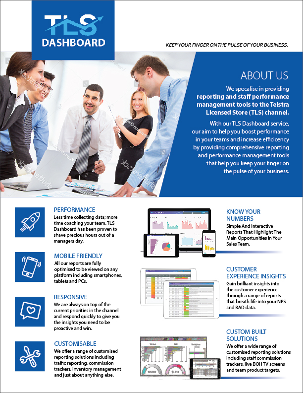 Diseño de Flyer por eleven para TLS Business Intelligence | Diseño #17993836