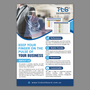 Flyer Design by aspiremedia for TLS Business Intelligence | Design: #17940297