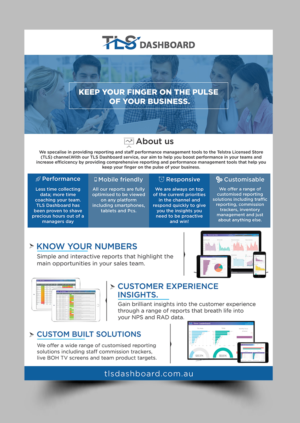 Flyer Design by ecorokerz for TLS Business Intelligence | Design #17911917