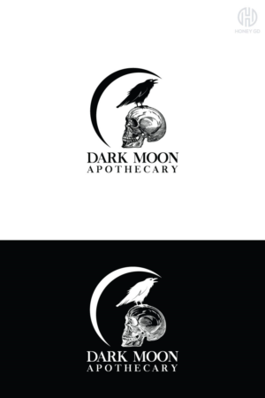 Diseño de Logo por Honey GD para Dark Moon Apothecary | Diseño: #17549059