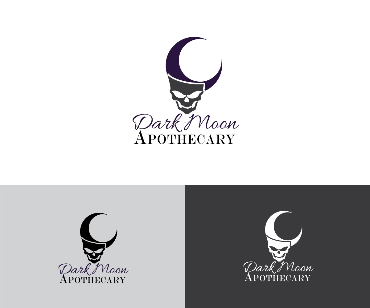 Logo Design by eMARK for Dark Moon Apothecary | Design #17557783