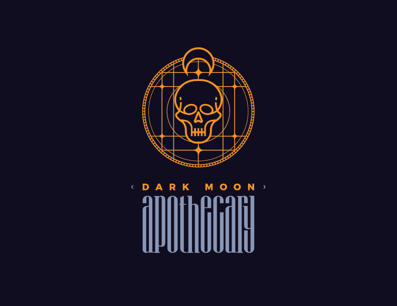 Logo-Design von Psych artist für Dark Moon Apothecary | Design #17551697