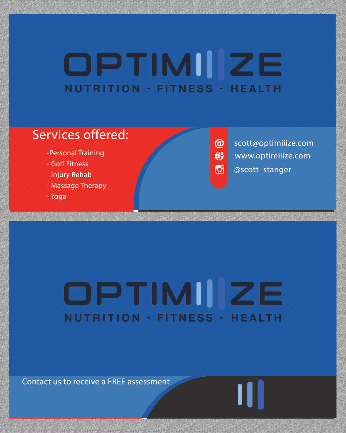 Business Card Design by abdeddine14 for this project | Design #17544856