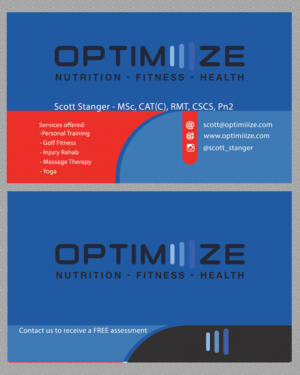 Business Card Design by abdeddine14 for this project | Design #17557866