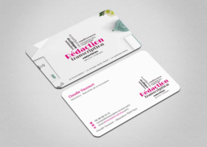 Business Card Design by INDIAN_Ashok for Rédactrice | Design: #17566831