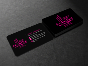 Visitenkarten-Design von Creations Box 2015 für Rédactrice | Design: #17576697