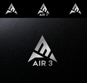 Air 3 (the '3' should be superscript / cubed) | Logo Design by AFD