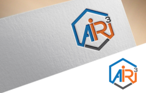Air 3 (the '3' should be superscript / cubed) | Logo Design by Juli creation