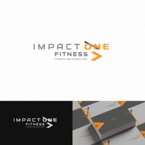 Impact One Fitness tagline: fitness individualized or Impact One tagline: fitness individualized | Logo Design by Kimosis Designs