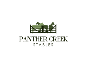 Logo Design by Marta Sobczak  for Panther Creek Stables | Design: #17643762