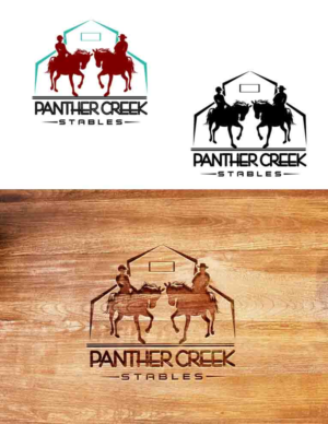 Logo Design by ARtKISTA for Panther Creek Stables | Design: #17654146