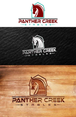 Diseño de Logo por ARtKISTA para Panther Creek Stables | Diseño: #17654841