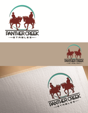 Logo Design by ARtKISTA for Panther Creek Stables | Design: #17664476