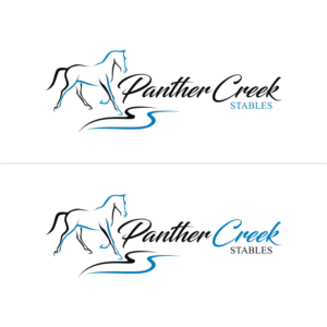 Logo Design by e-graphics for Panther Creek Stables | Design: #17649183