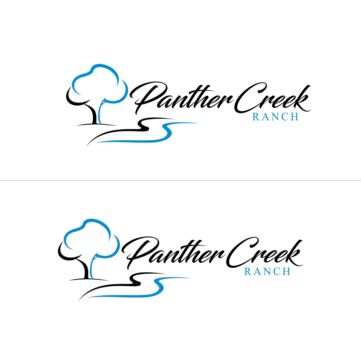Diseño de Logo por e-graphics para Panther Creek Stables | Diseño #17671974