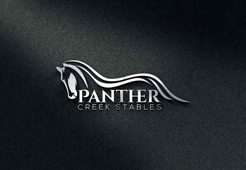 Logo Design by rocklee for Panther Creek Stables | Design #17658083