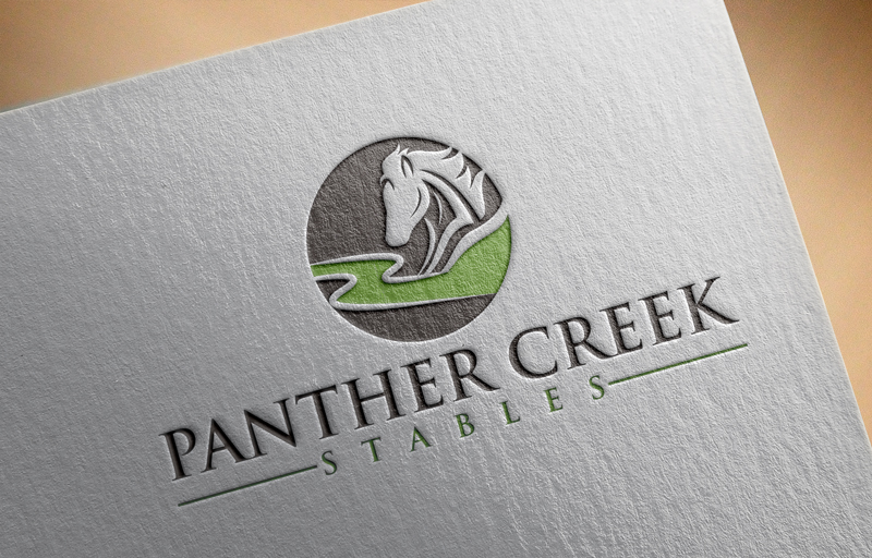 Diseño de Logo por imyounuspathan 2 para Panther Creek Stables | Diseño #17629702
