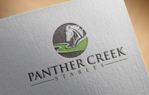 Diseño de Logo por imyounuspathan 2 para Panther Creek Stables | Diseño: #17629702