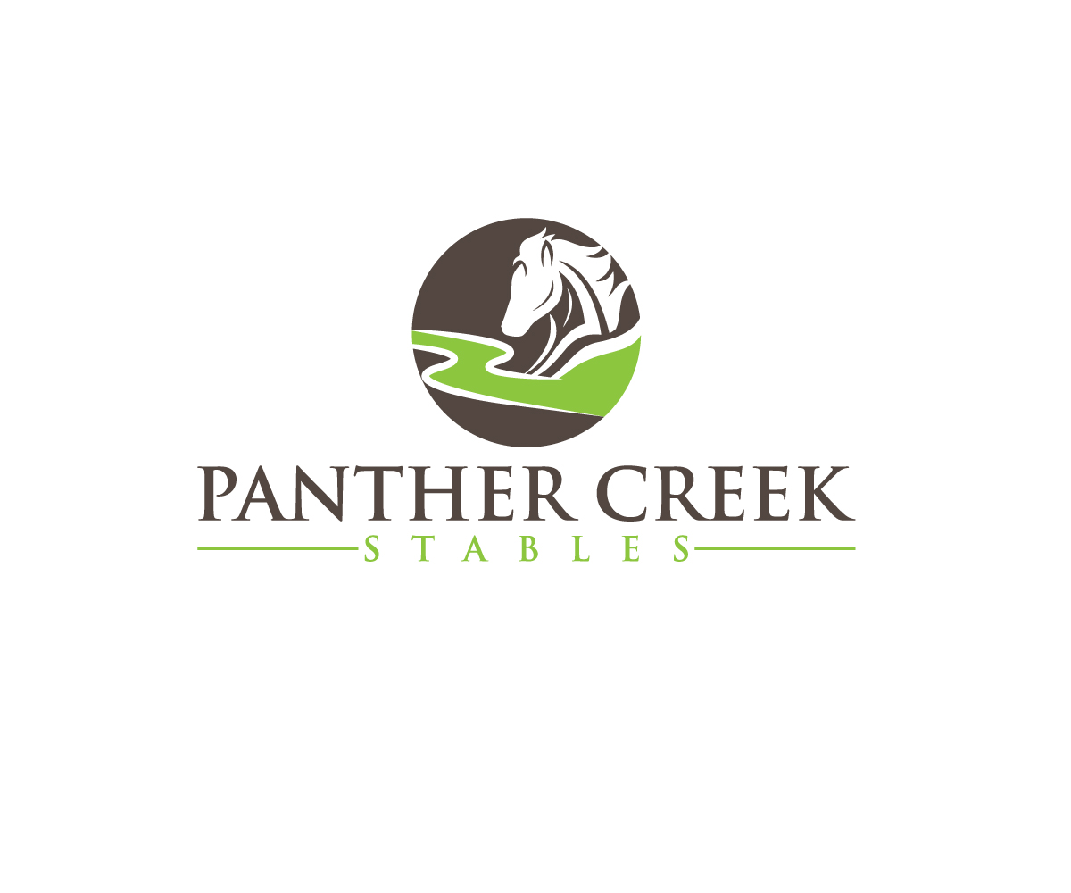 Diseño de Logo por imyounuspathan 2 para Panther Creek Stables | Diseño #17629704