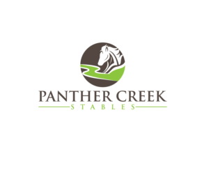 Diseño de Logo por imyounuspathan 2 para Panther Creek Stables | Diseño: #17629704