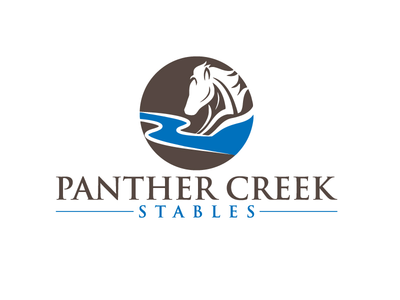 Diseño de Logo por imyounuspathan 2 para Panther Creek Stables | Diseño #17637023